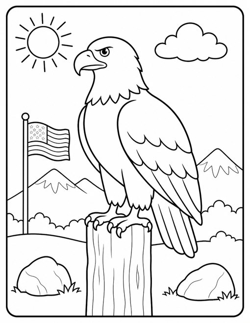 Fourth Of July 003 Bald Eagle