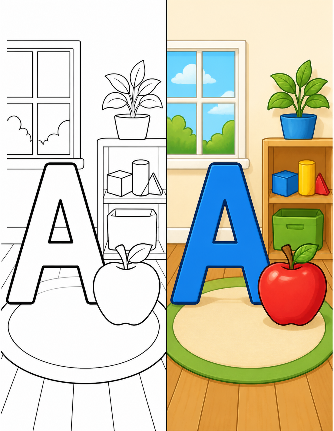 Alphabet Coloring Pages
