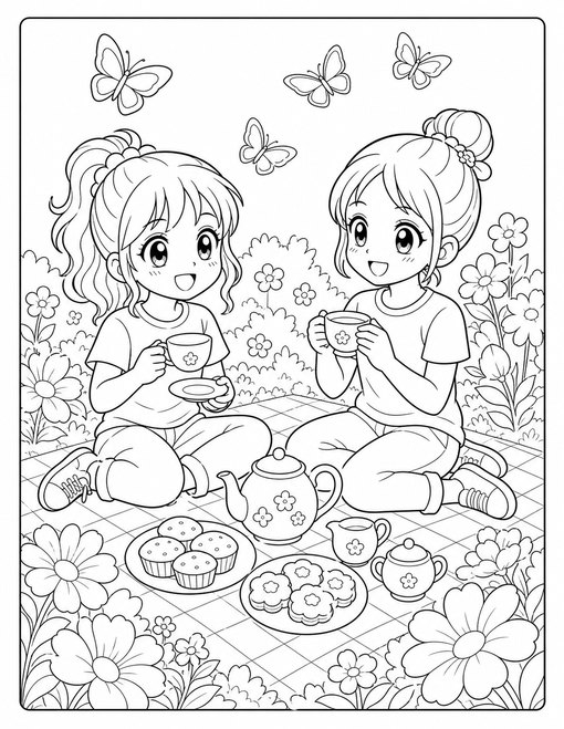Garden Tea Picnic