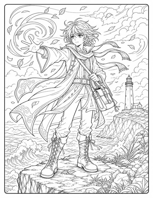 Wind Mage Clifftop