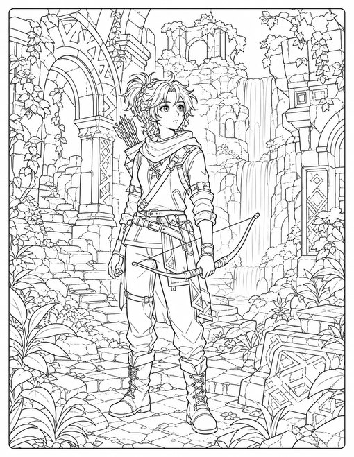 Ancient Ruins Archer