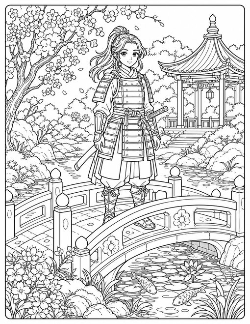 Samurai Garden Guardian