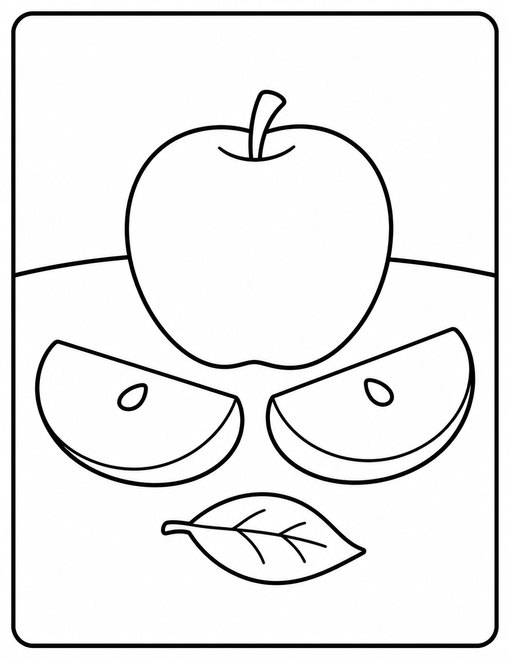 Apple Slices And Whole