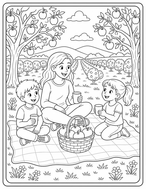 Apple Orchard Picnic