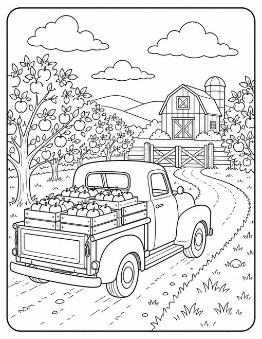 Apple Farm Truck