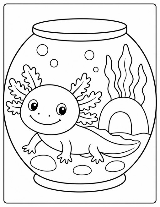 Axolotl Aquarium