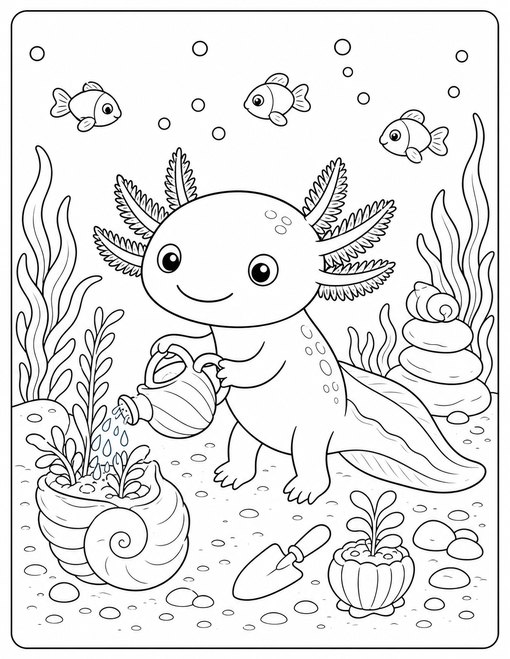Axolotl Garden Helper