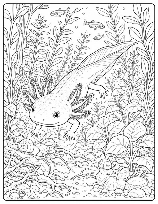 Aquatic Plant Forest