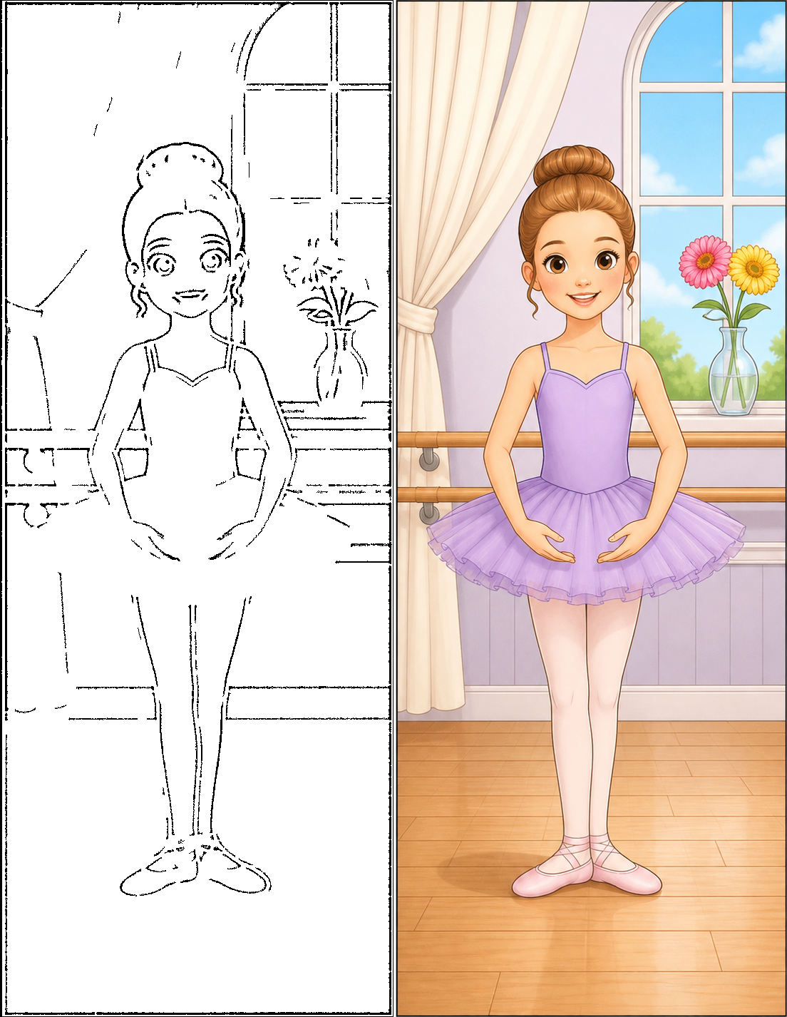 Ballerina Coloring Pages