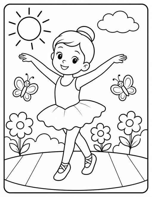 Ballerina Butterfly Garden