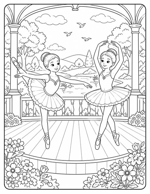 Outdoor Ballet Performance