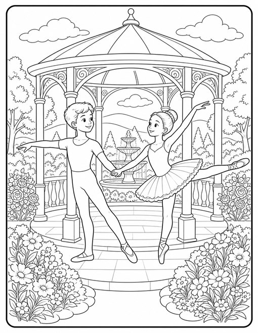 Ballet Duet Gazebo