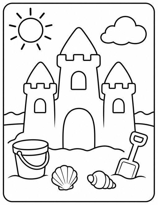 Sandcastle Bucket