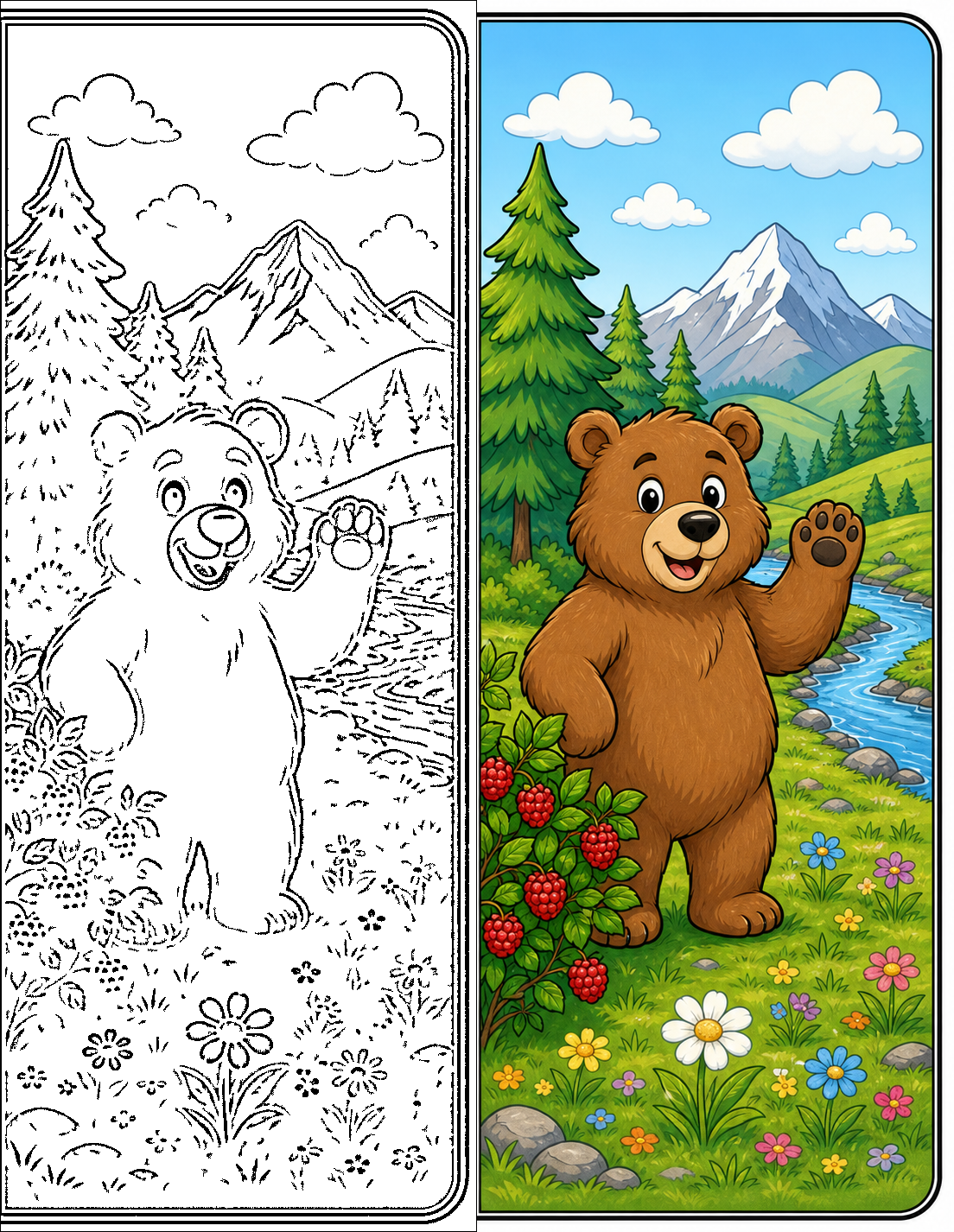 Bear Coloring Pages