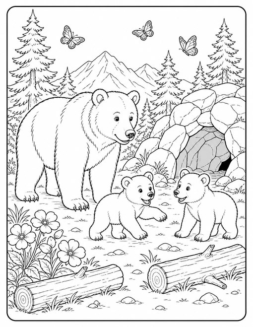 Mother Cubs Den