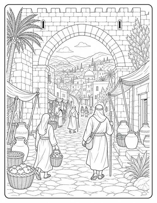 Ancient Jerusalem Gate