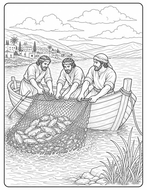 Fishermen On Galilee