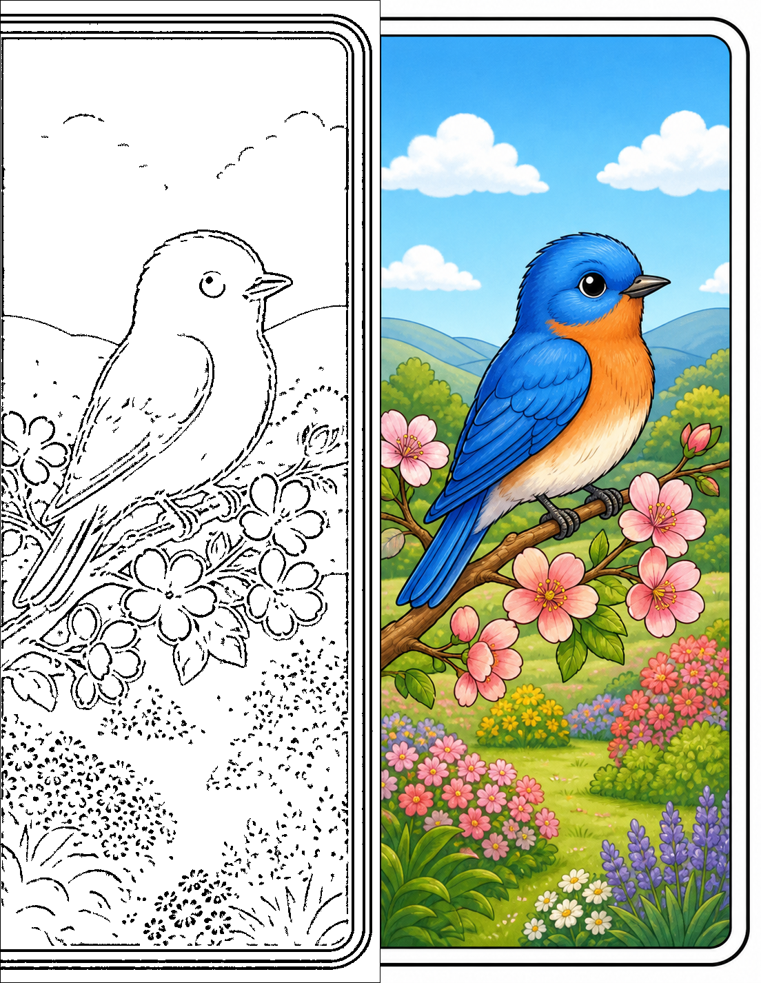 Birds Coloring Pages