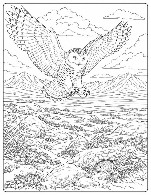 Snowy Owl Tundra