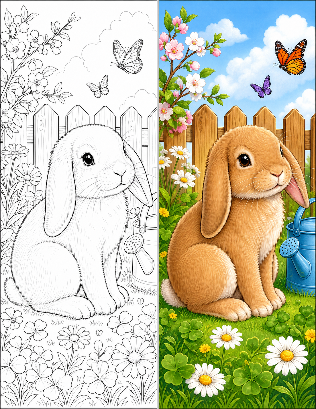 Bunny Coloring Pages