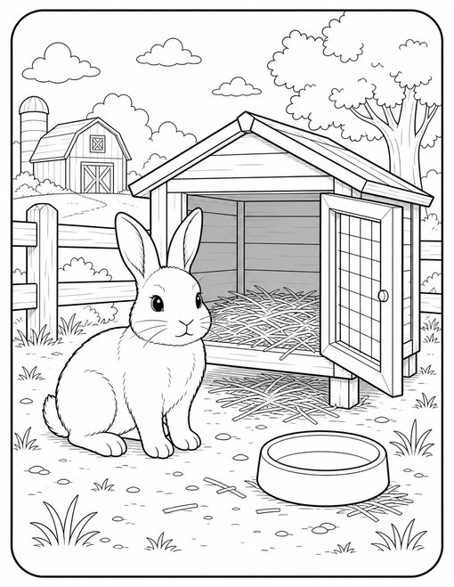 Bunny Farm Hutch