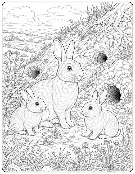 Rabbit Warren Hillside