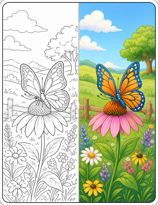 Butterfly Coloring Pages