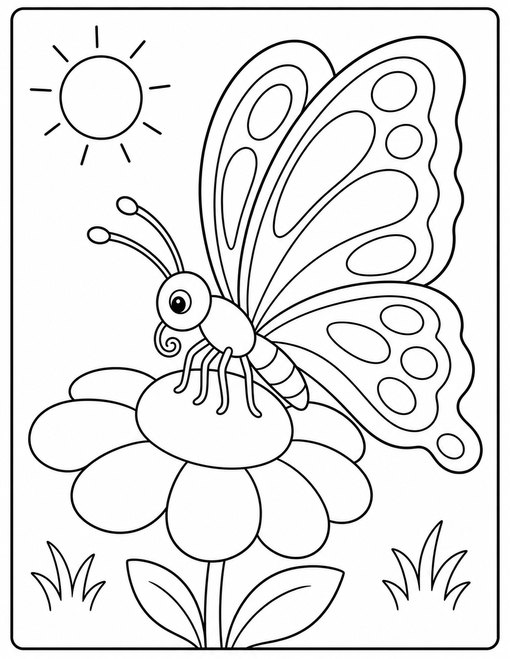 Big Butterfly Flower