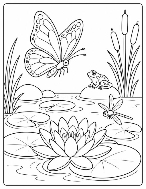Pond Lily Butterfly