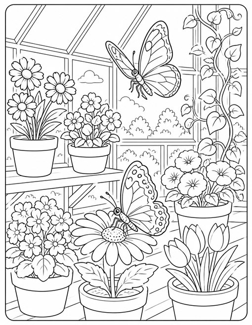 Greenhouse Butterflies