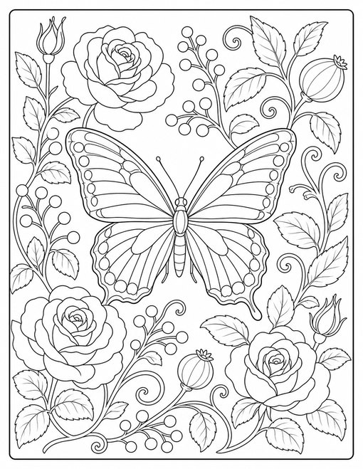 Ornamental Butterfly Garden