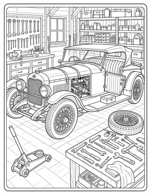 Vintage Car Workshop