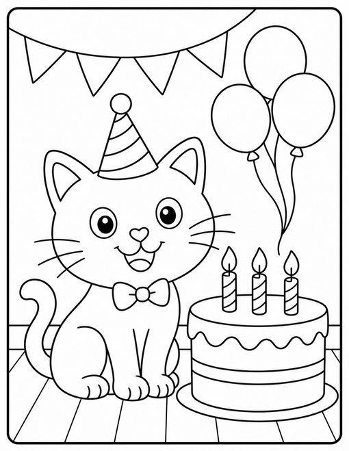 Cat Birthday Party