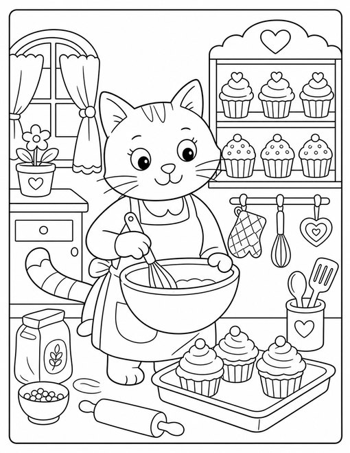Cat Cupcake Bakery