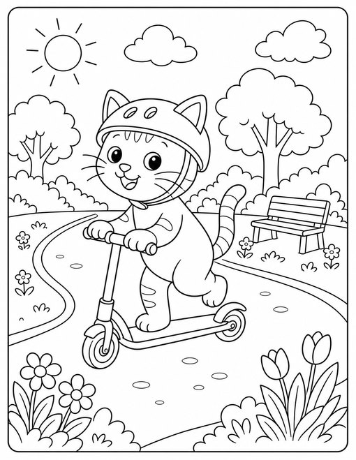Cat Scooter Park