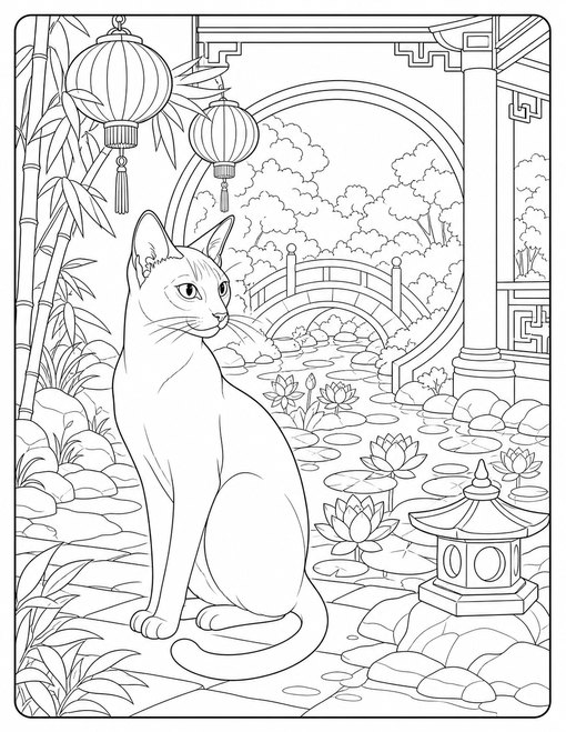 Siamese Temple Garden