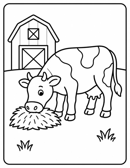 Cow Hay Snack