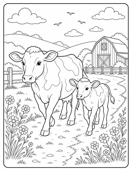 Cow Calf Pasture