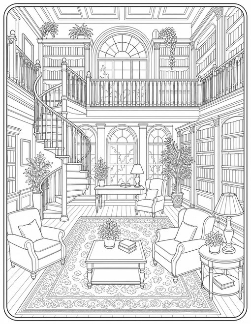 Detailed Home Library