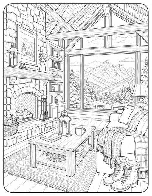 Mountain Cabin Interior