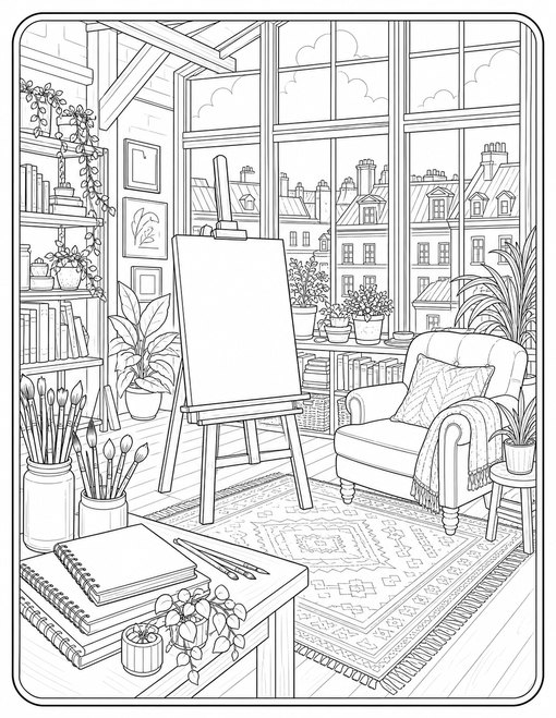 Cozy Art Studio