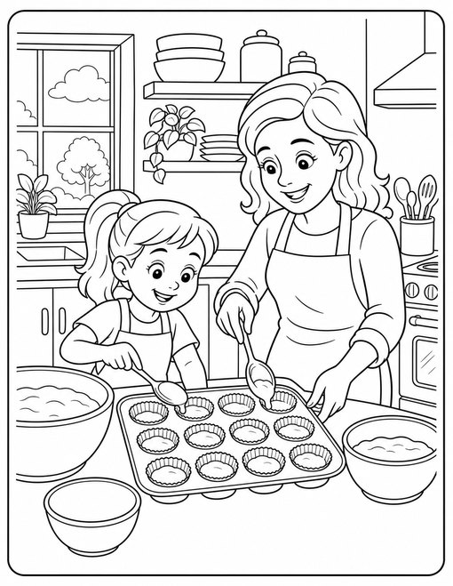Cupcake Baking Day