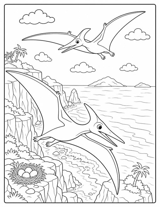 Pterosaur Sea Cliffs