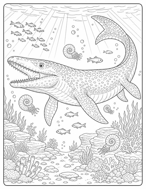Mosasaurus Ocean