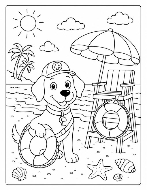 Dog Beach Lifeguard
