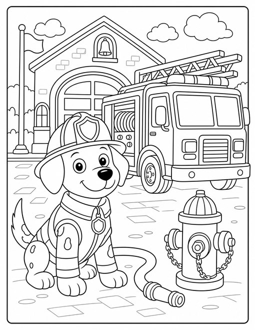 Dog Fire Station