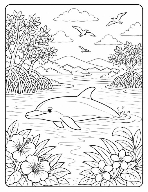 Dolphin Mangrove Lagoon