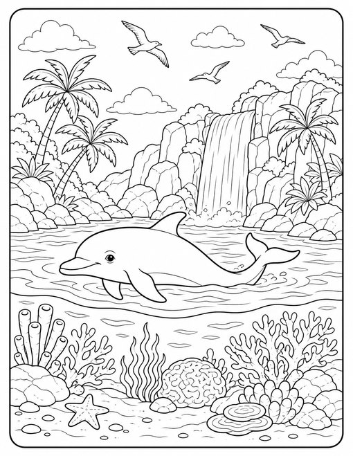 Dolphin Waterfall Bay