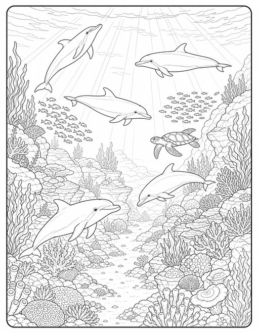 Dolphin Pod Reef Valley