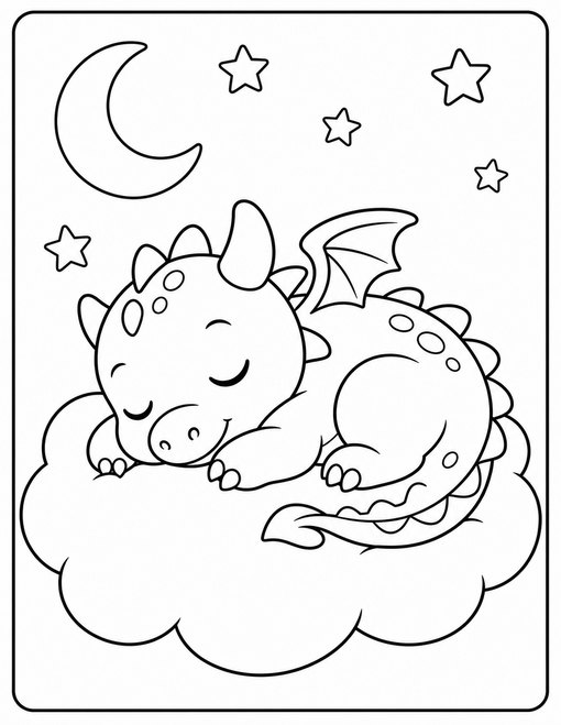 Sleepy Dragon Cloud